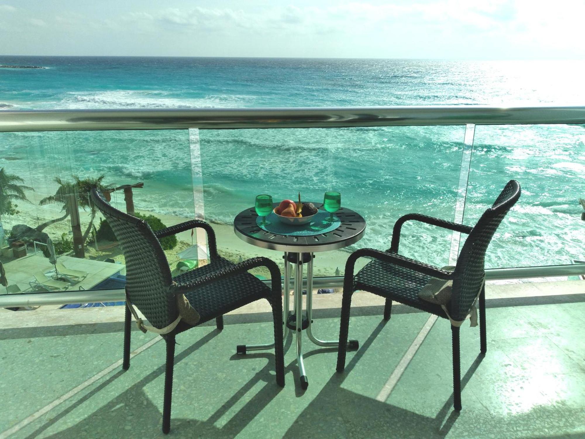 1 Bedroom Seaview Condo In Ocean Dream Resort Cancún Esterno foto